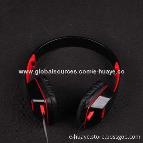 Wired Foldable Headphone with Mic and Volume Control for Mobile Phones
